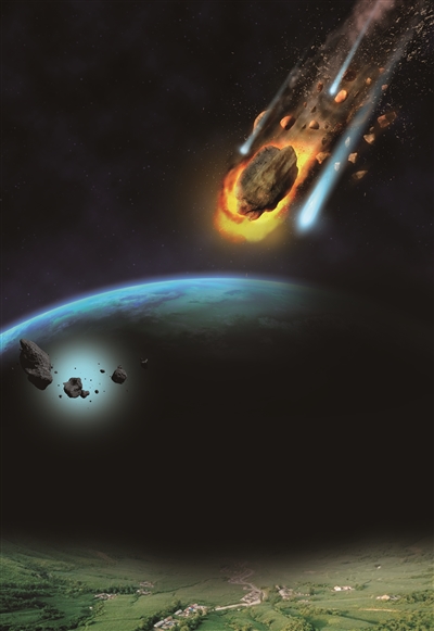 陨石坑 “星球大战”的痕迹