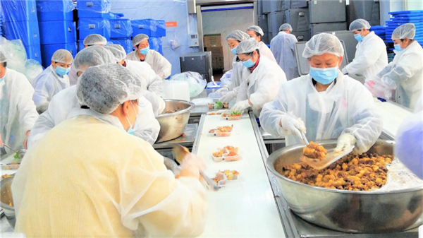【湖北】武汉商学院为火神山、雷神山打造特色健康食谱