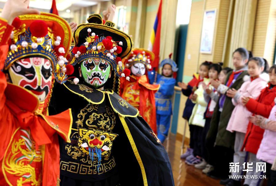 安徽瑶海：传统文化表演迎新年