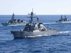美海军计划9月底将“麦凯恩”号驱逐舰运回日本
