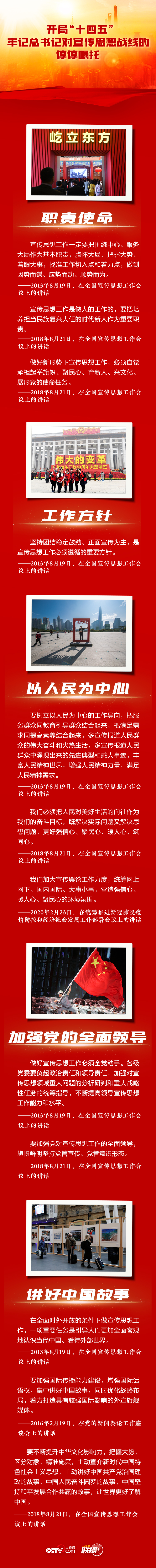 联播+丨开局“十四五” 牢记总书记对宣传思想战线的谆谆嘱托