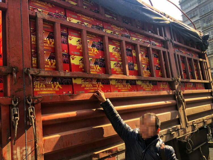 【A】重庆市公安机关查处非法运输烟花爆竹案件23件