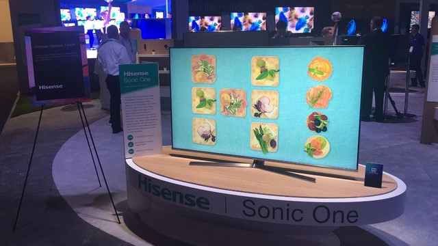 海信2019 CES推出超薄电视一体机