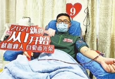 26年100次 武汉医生坚持无偿献血