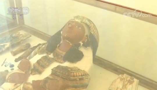 埃及公开3500年前贵族墓葬 墓主身份位高权重