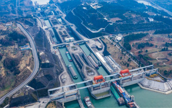 “เขื่อนซานเสีย” รักษาความปลอดภัยการเดินเรืออย่างมีเสถียรภาพต่อเนื่อง_fororder_sanxia3