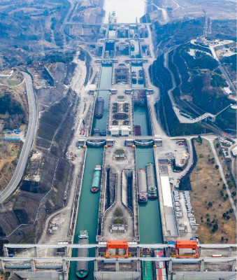 “เขื่อนซานเสีย” รักษาความปลอดภัยการเดินเรืออย่างมีเสถียรภาพต่อเนื่อง_fororder_sanxia4