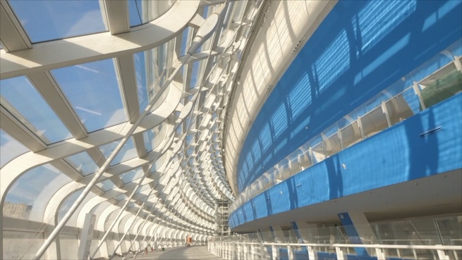 北京冬季五輪施設のスピードスケート館、製氷作業が今月開始_fororder_011203