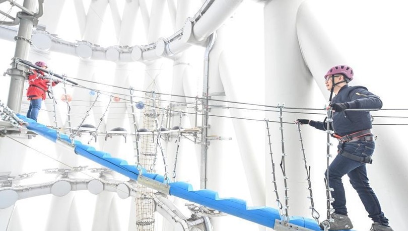 โครงการผจญภัยบนกวางโจวทาวเวอร์เปิดให้เข้าชมแล้ว_fororder_广州塔2