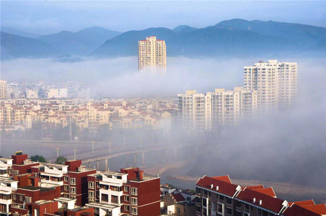 “中国氧都”上思县：云山雾海   壮美无比