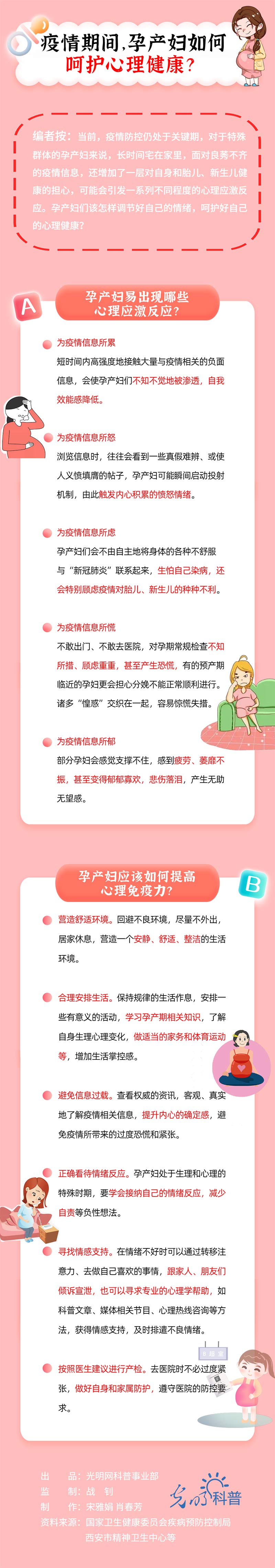 【光明网】【防疫科普|心理篇】疫情期间，孕产妇如何呵护心理健康？