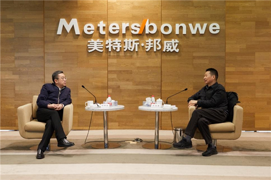 （B 财经）上海市委统战部部长郑钢淼走访调研美特斯·邦威集团