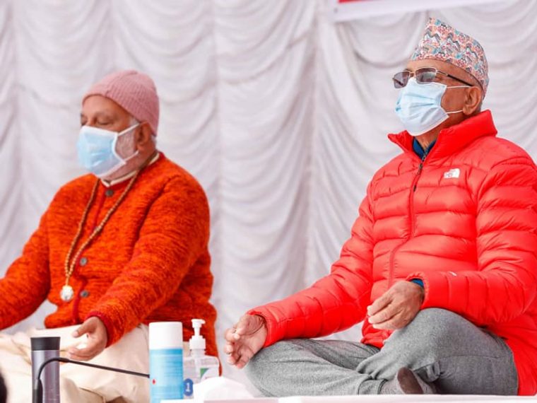 कोभिड–१९ पछि योगको थप सान्दर्भिकता बढेको नेपालका प्रधानमन्त्रीको भनाइ_fororder_Nepali News 1-2