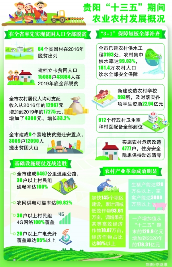 (中首)贵阳全力推动乡村振兴 加快推进农业农村现代化