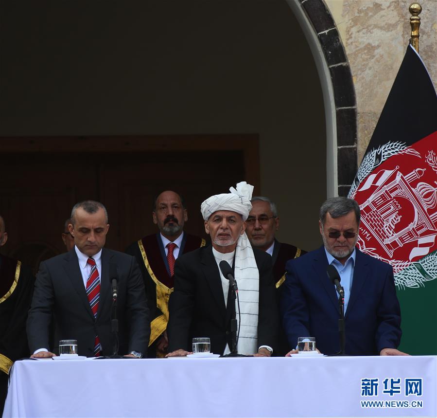「新华网」加尼宣誓就任阿富汗第四任总统