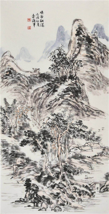 山水画名家李海军绘画艺术