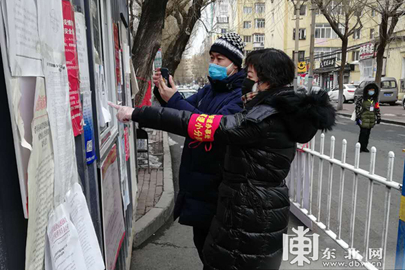 哈尔滨香坊区社区工作者闫菲：坚守在一线 织就防控网
