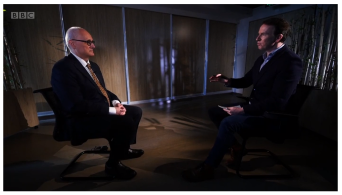 【环球网】面对BBC尖锐提问，世卫组织驻华代表：中国为其他国家赢得了时间