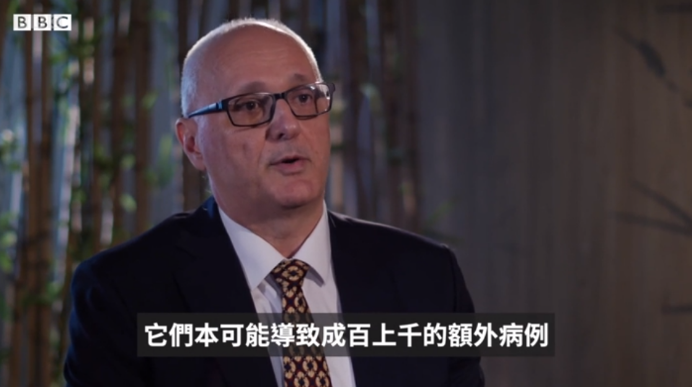 【环球网】面对BBC尖锐提问，世卫组织驻华代表：中国为其他国家赢得了时间