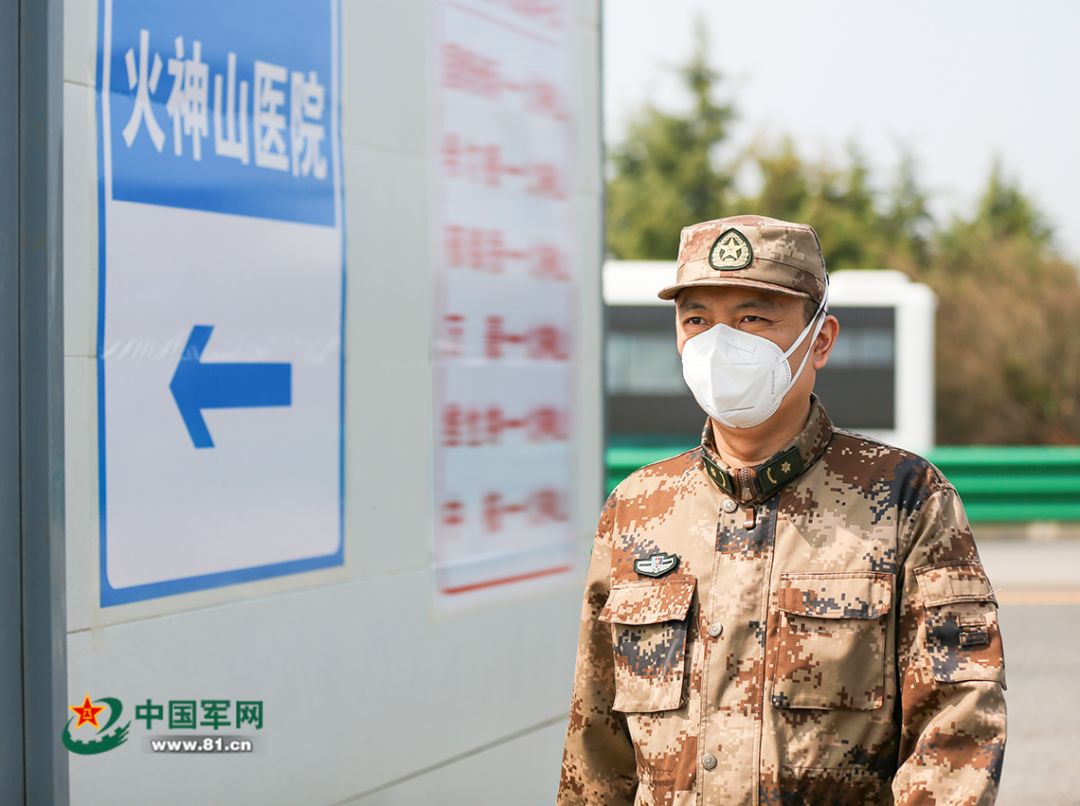 中国军网：一线抗疫群英谱｜马凌：为了你的安危，前进前进前进