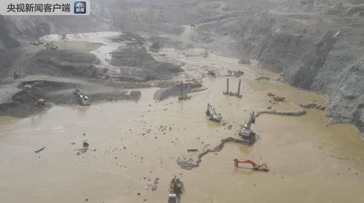 缅甸克钦邦帕敢矿区大面积塌方 已造成五十多人失踪