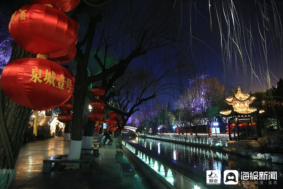 济南:春节临近 城市年味十足