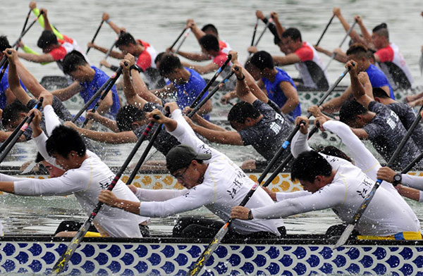 铁三龙舟世警会三大赛事选手将在成都金堂县同台竞技