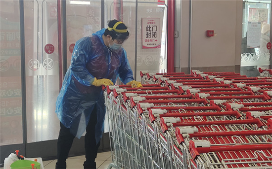 （有修改）【B】春节期间 沈阳卫生监督部门保障商场超市卫生安全
