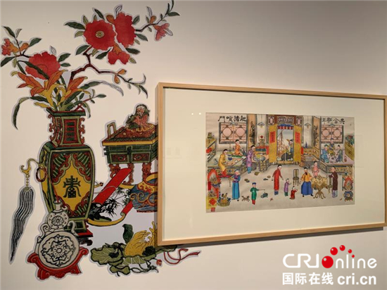 （供稿 文体列表 CHINANEWS带图列表 ）己亥年春节“南桃北柳”古版年画在苏州展出