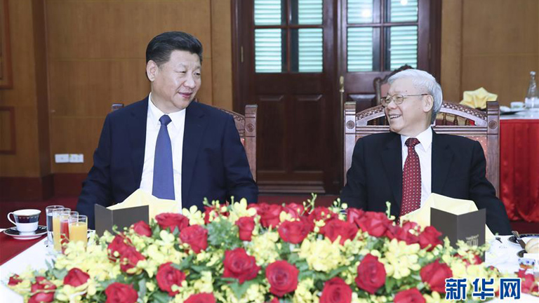 Çin ve Vietnam liderleri telefonda görüştü_fororder_XIJINPINLERLER