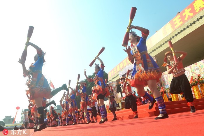 图片默认标题 图片默认标题_fororder_中国第十五届瑶族盘王节广西富川举行