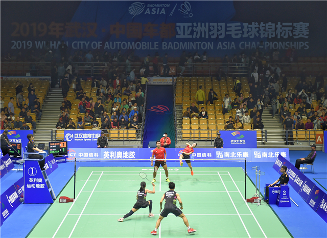【湖北】【CRI原创】2019年亚洲羽毛球锦标赛在武汉开赛