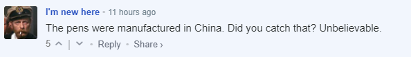 揭老底！蓬佩奥被曝花美国纳税人的钱 定制中国制造纪念笔