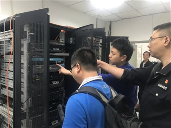 青神公安深入辖区医院检查网络安全保护工作