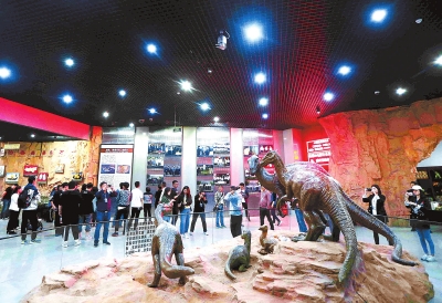 【旅游资讯-图片】西峡恐龙遗迹园体验“侏罗纪”