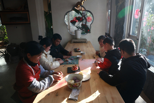 他乡是故乡 徽州过年暖意融 他乡是故乡 徽州过年暖意融