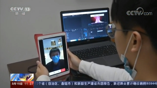 央视网@疫情之下稳就业 各高校联合企业“云面试”为毕业生在家求职提供渠道