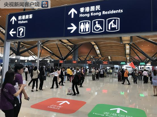 经“一桥一铁”出入境香港的访港旅客突破1000万人次