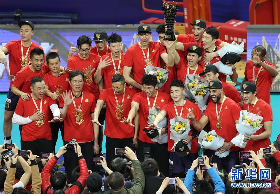 男排超级联赛：上海金色年华夺冠