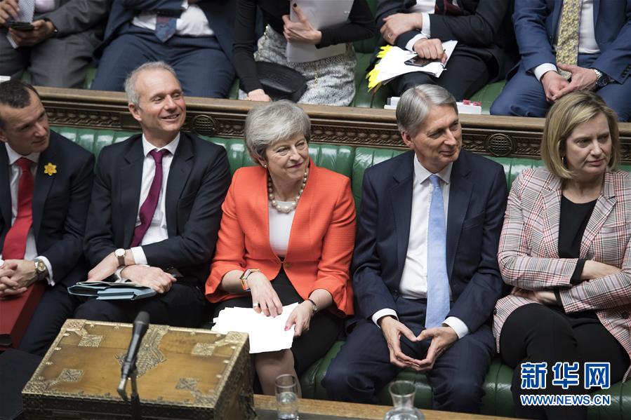特雷莎·梅在议会进行首相问答