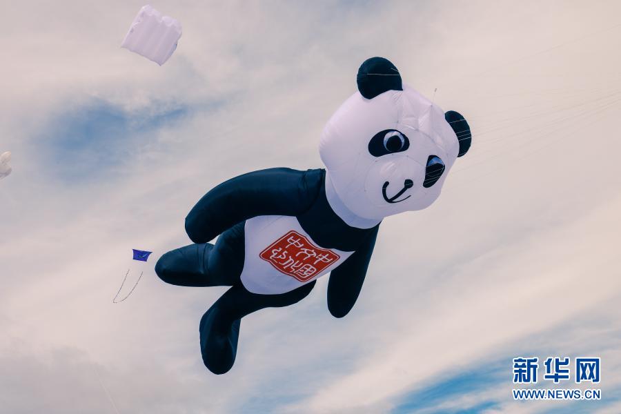 中国风筝亮相新西兰最大风筝节
