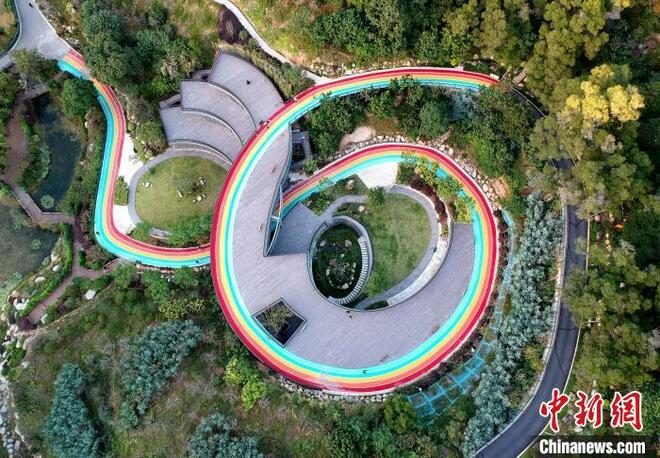 Lorong Pejalan Kaki Pelangi di Fuzhou_fororder_126264190_zsite