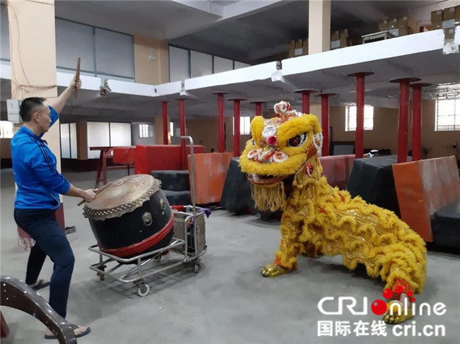 狮舞天竺 印度加尔各答华人社群在疫情下欢庆农历新年_fororder_5