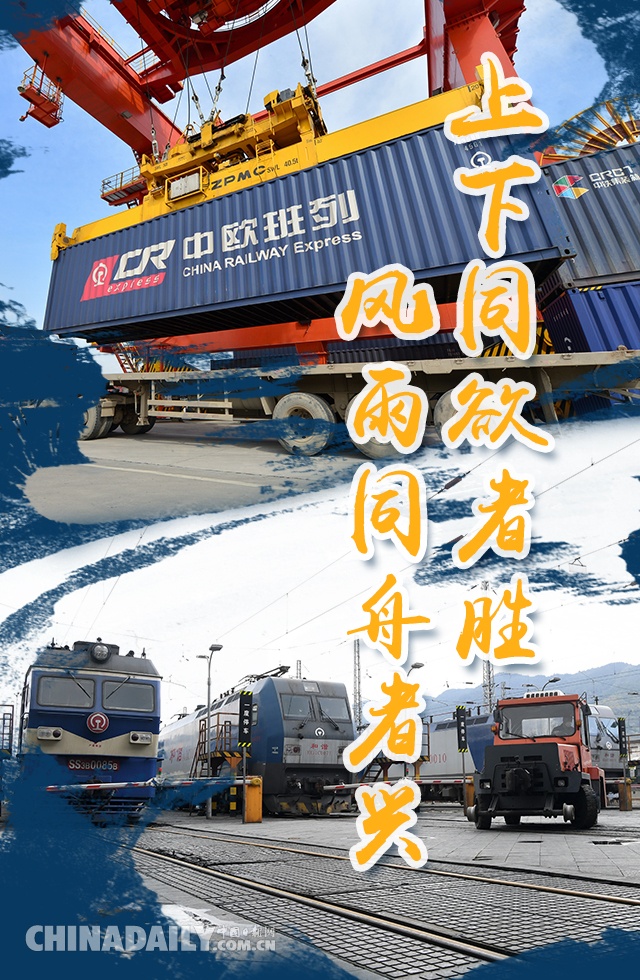 「中国日报网」图说 | 给力！一组铁路数据看中国经济“硬核”强韧