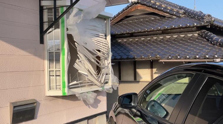 日本福岛近海7.3级强震后 新地町上千栋房屋受损
