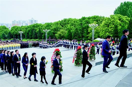 湖北共青团举行纪念五四运动100周年特别主题团日活动