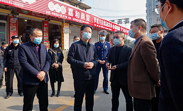 自贡大安:强化风险意识 坚决防范和遏制各类安全生产事故发生_fororder_1督导调研现场