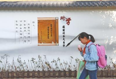 【图说4】郑州市淮南街南段:灰瓦白墙,竹林芳草