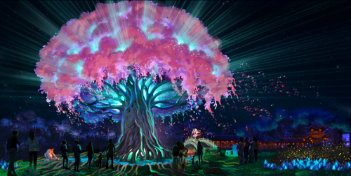 国漫主题行浸式夜游景区盛大开启 国漫主题行浸式夜游景区盛大开启