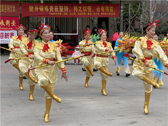 （B 教育 三吴大地南京）南京市下庙社区：龙腾欢歌迎新春 非遗文化展新姿